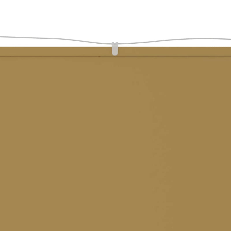 Load image into Gallery viewer, Vidaxl luifel verticaal 100x420 cm oxford stof beige