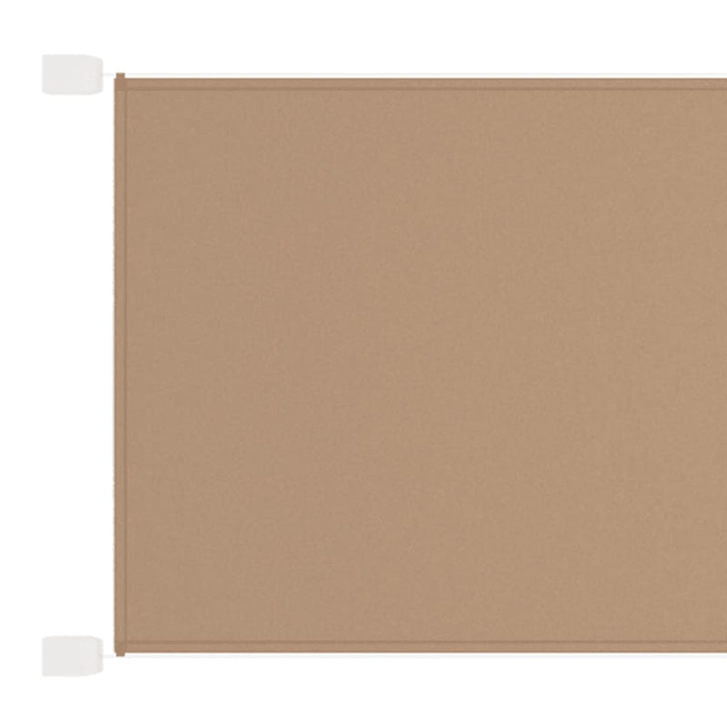 Load image into Gallery viewer, Vidaxl luifel verticaal 100x360 cm oxford stof taupe