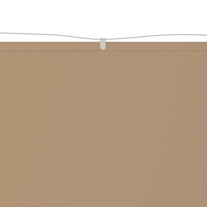 Load image into Gallery viewer, Vidaxl luifel verticaal 140x420 cm oxford stof taupe