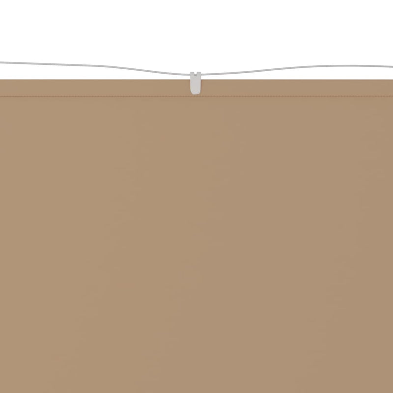 Load image into Gallery viewer, Vidaxl luifel verticaal 200x420 cm oxford stof taupe