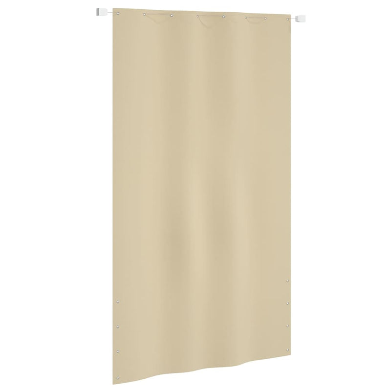 Chargez l'image dans la visionneuse de la galerie, Vidaxl balkonscherm 140x240 cm oxford stof beige