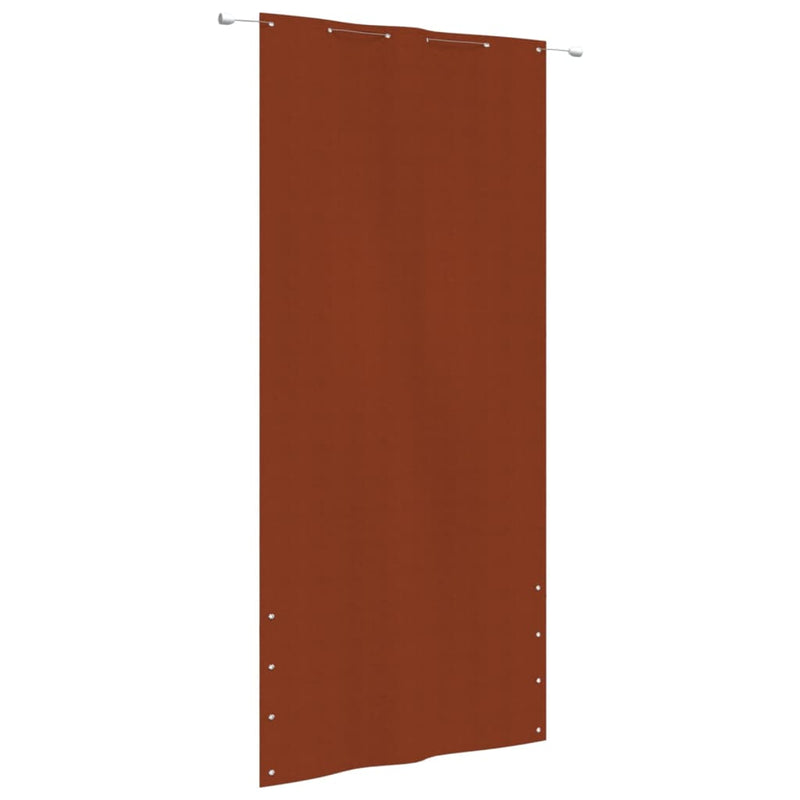 Afbeelding laden in galerijviewer, VidaXL Balkonscherm 120x240 cm oxford stof terracottakleurig