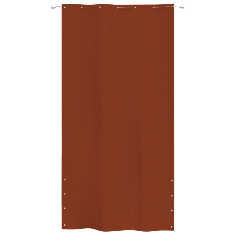 Load image into Gallery viewer, Vidaxl balkonscherm 140x240 cm oxford stof terracottakleurig