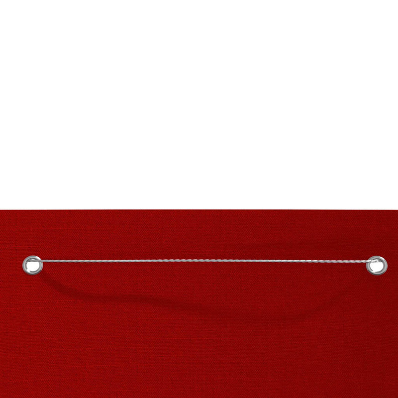 ギャラリービューアに画像をロードする, Vidaxl balkonscherm 80x240 cm oxford stof rood