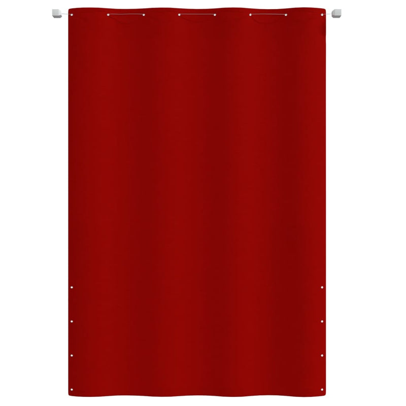 Load image into Gallery viewer, Vidaxl balkonscherm 160x240 cm oxford stof rood
