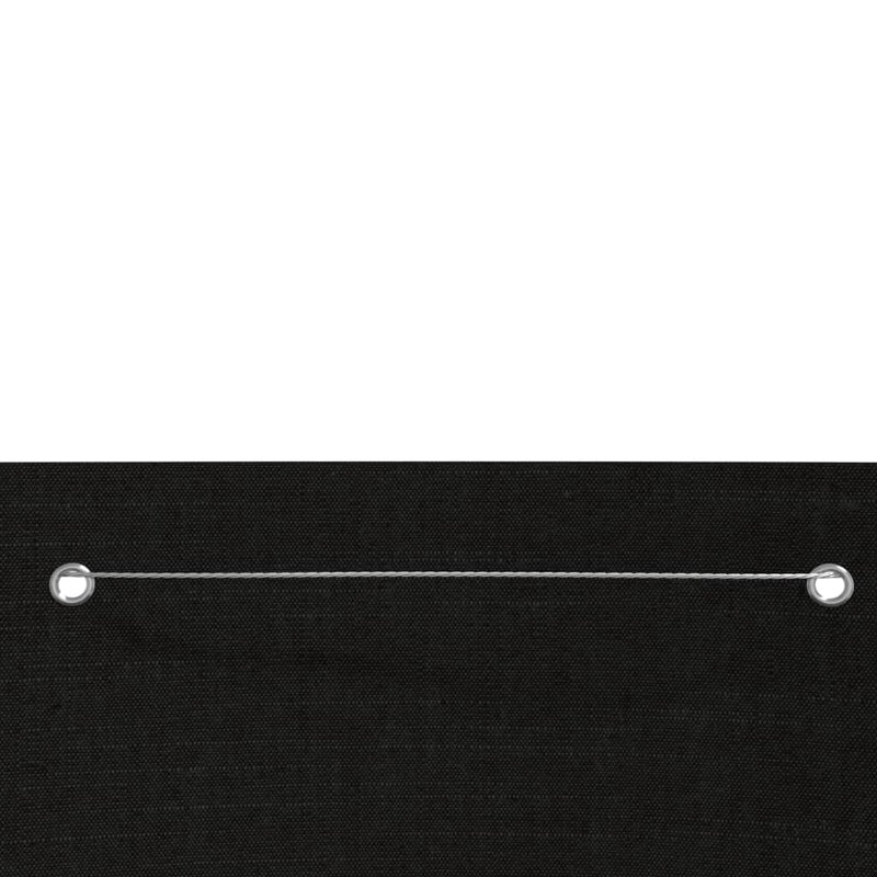 Load image into Gallery viewer, Vidaxl balkonscherm 120x240 cm oxford stof zwart