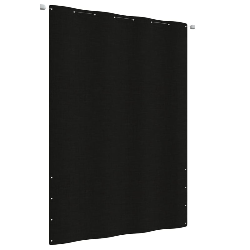 Load image into Gallery viewer, Vidaxl balkonscherm 160x240 cm oxford stof zwart