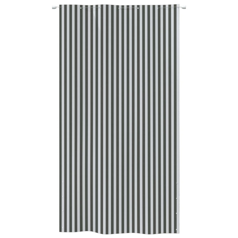 Load image into Gallery viewer, Vidaxl balkonscherm 140x240 cm oxford stof antracietkleurig en wit