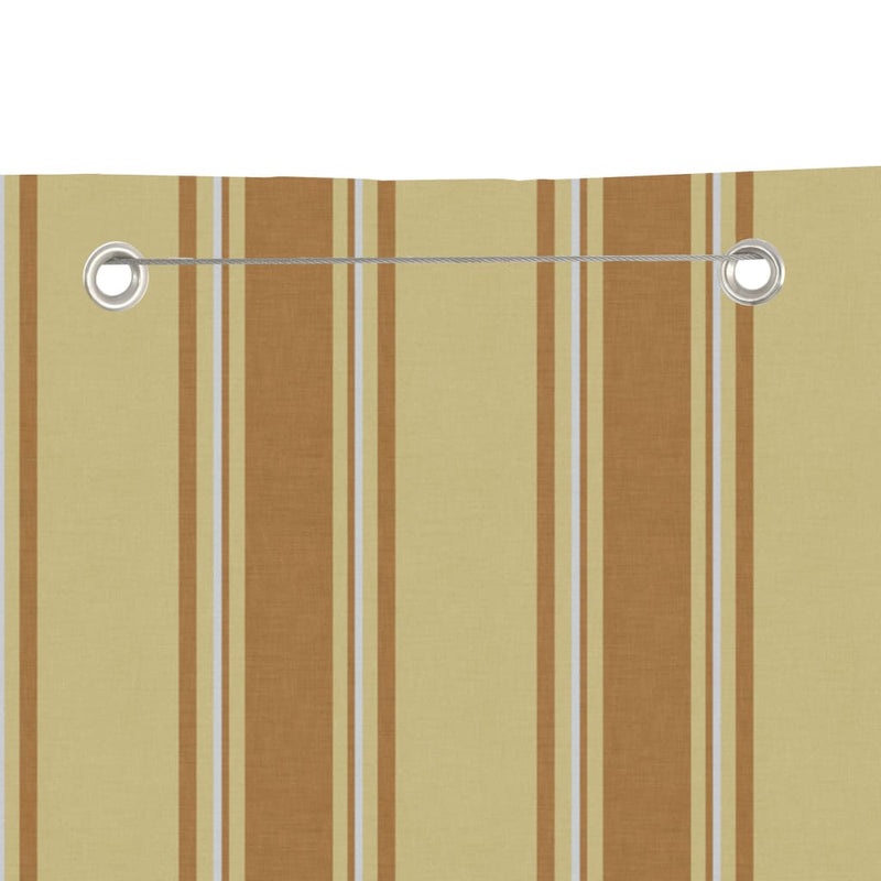Load image into Gallery viewer, Vidaxl balkonscherm 140x240 cm oxford stof geel en oranje