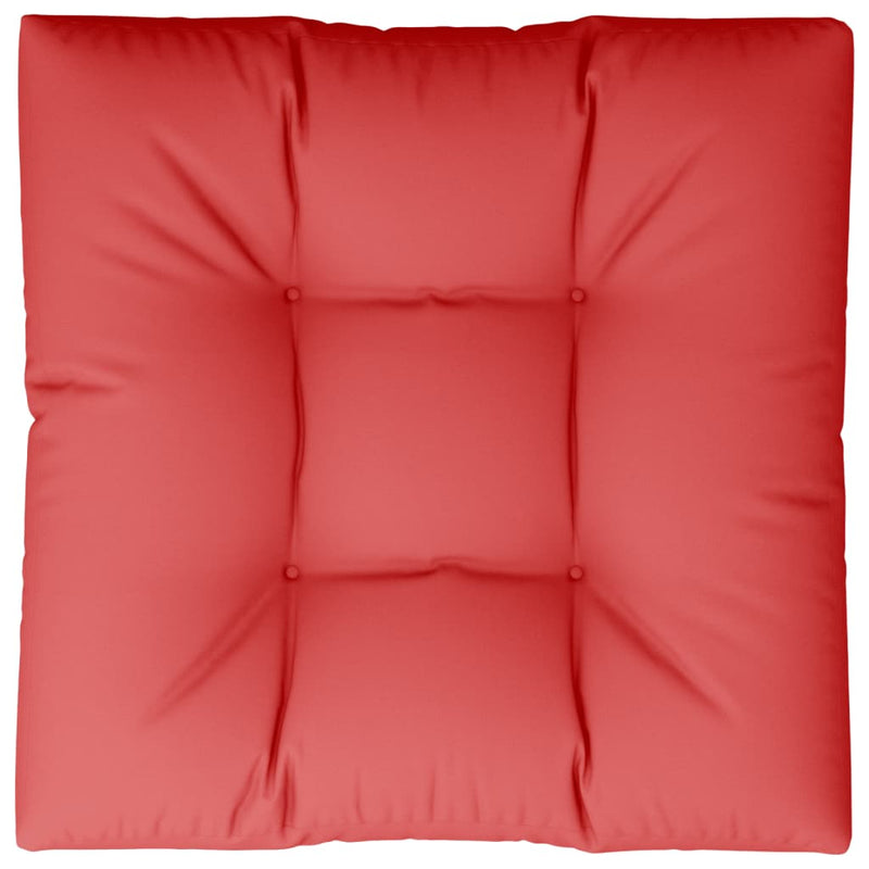 Load image into Gallery viewer, Vidaxl palletkussen 80x80x12 cm stof rood