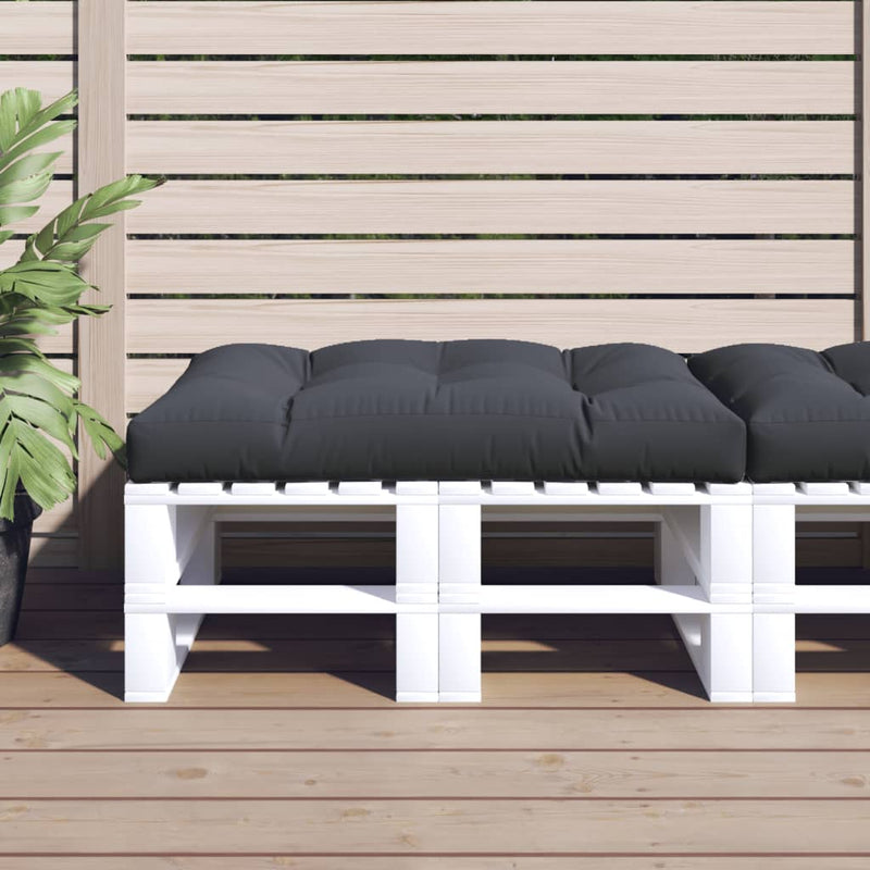 Load image into Gallery viewer, Vidaxl palletkussen 120x80x12 cm stof antracietkleurig