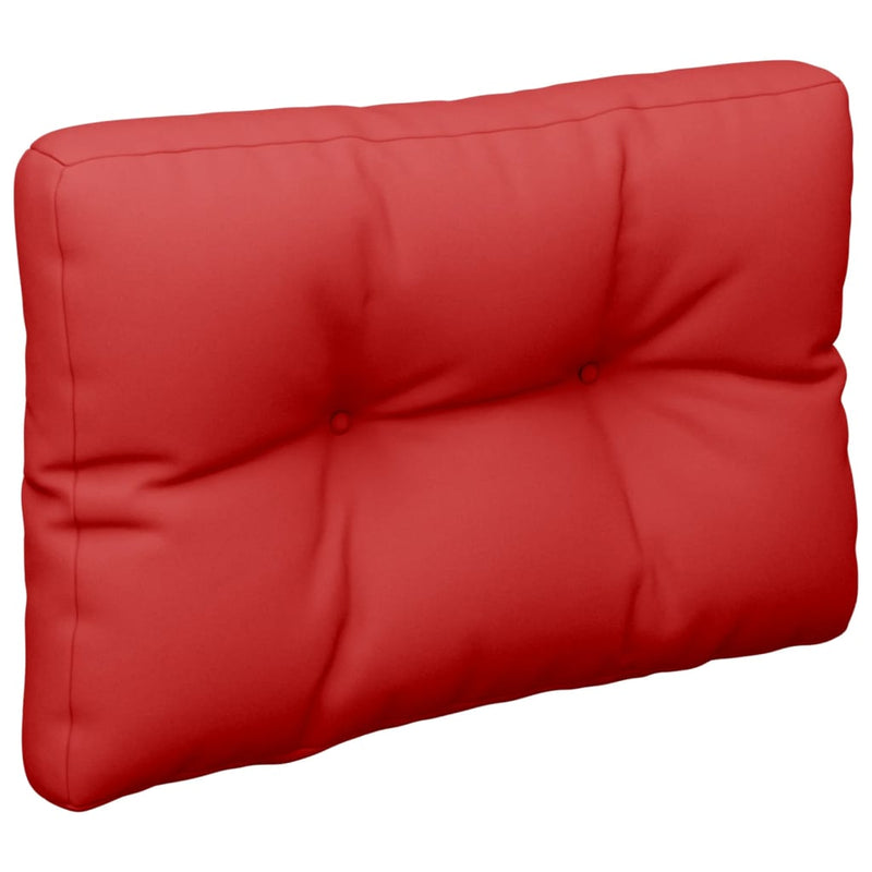 Load image into Gallery viewer, Vidaxl palletkussen 50x40x12 cm stof rood