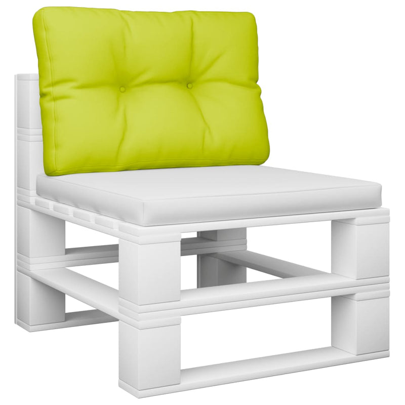 Load image into Gallery viewer, Vidaxl palletkussen 60x40x12 cm stof heldergroen