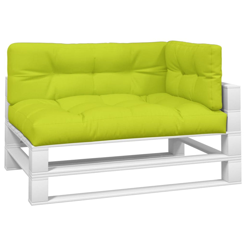 Load image into Gallery viewer, Vidaxl palletkussens 3 st stof heldergroen