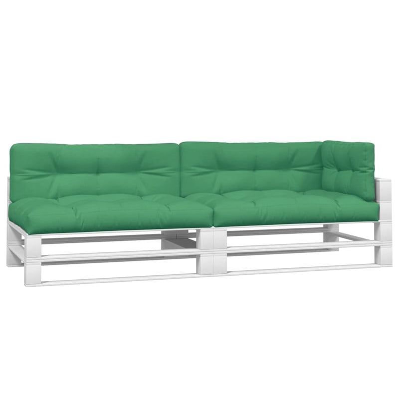 Load image into Gallery viewer, Vidaxl palletkussens 5 st stof groen