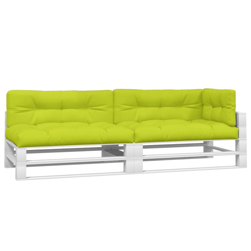 Load image into Gallery viewer, Vidaxl palletkussens 5 st stof heldergroen