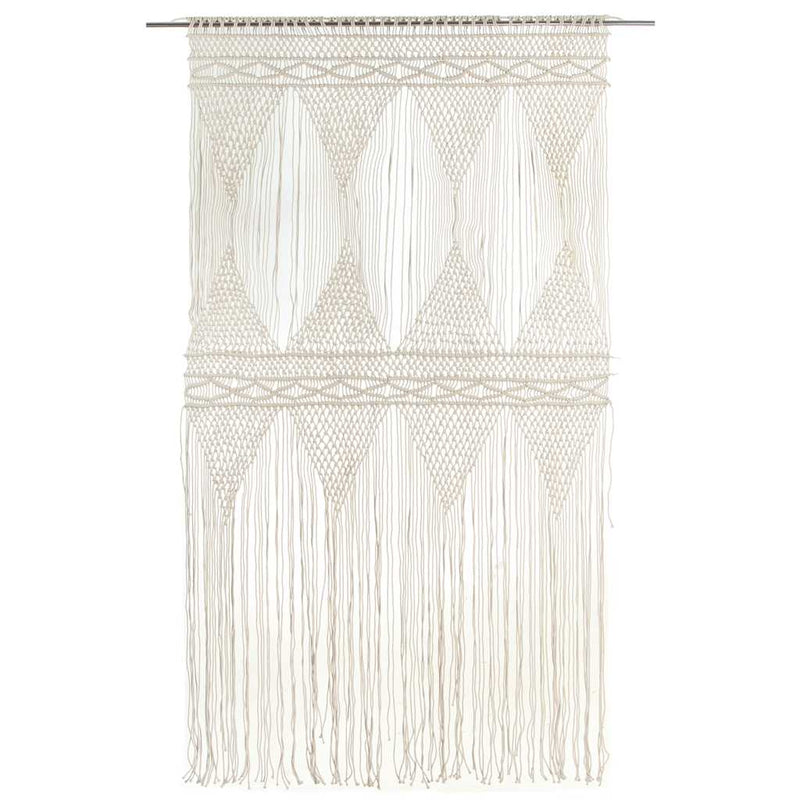 Load image into Gallery viewer, Vidaxl gordijn macramé 140x240 cm katoen