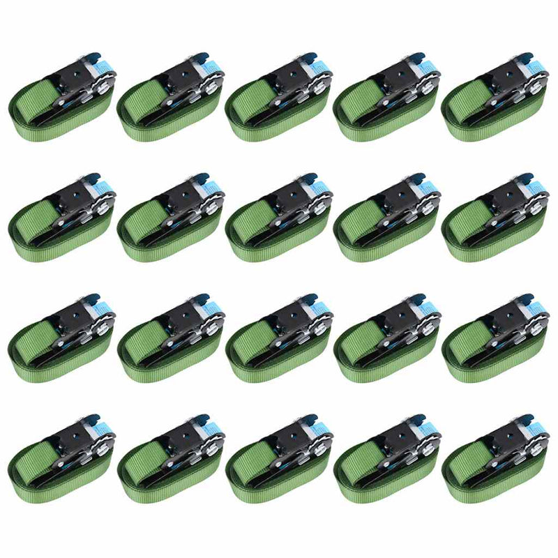 ギャラリービューアに画像をロードする, Vidaxl spanbanden 20 st 800 dan 6 m groen