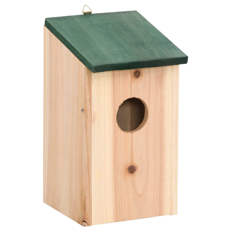 Load image into Gallery viewer, Vidaxl vogelhuisjes 10 st 12x12x22 cm massief vurenhout