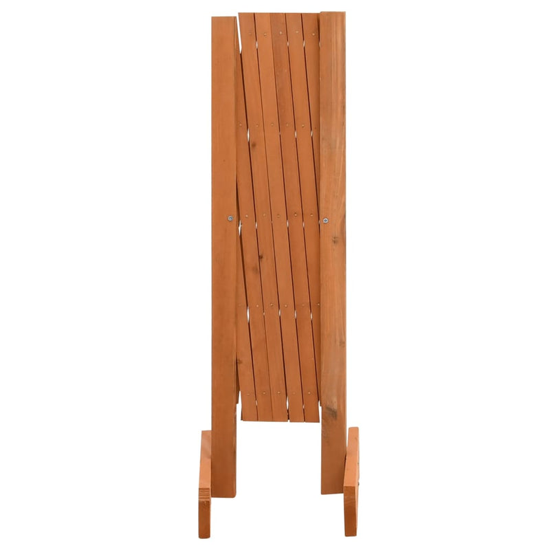 Load image into Gallery viewer, Vidaxl tuinlatwerk 120x60 cm massief vurenhout oranje