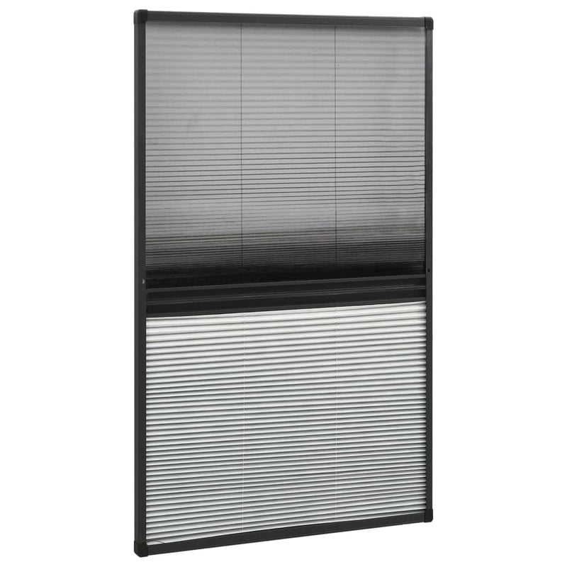 Laden Sie das Bild in Galerie -Viewer, Vidaxl raamhor plissé met verduistering 80x160 cm aluminium