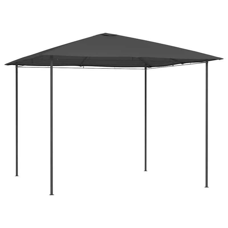 Afbeelding laden in galerijviewer, Vidaxl prieel 160 g m² 3x3x2,6 m antracietkleurig
