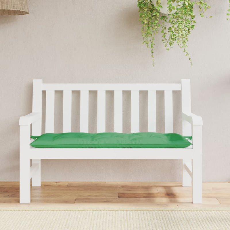 Cargue la imagen en el visor de la galería, Vidaxl tuinbankkussen 120x50x7 cm oxford stof groen
