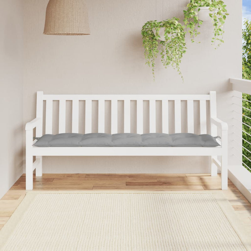 Load image into Gallery viewer, Vidaxl tuinbankkussen 180x50x7 cm oxford stof grijs