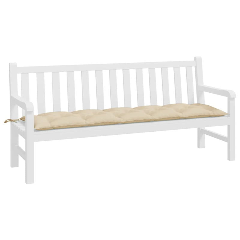 Load image into Gallery viewer, Vidaxl tuinbankkussen 180x50x7 cm oxford stof beige