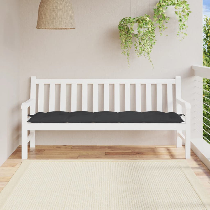 Load image into Gallery viewer, Vidaxl tuinbankkussen 180x50x7 cm oxford stof zwart