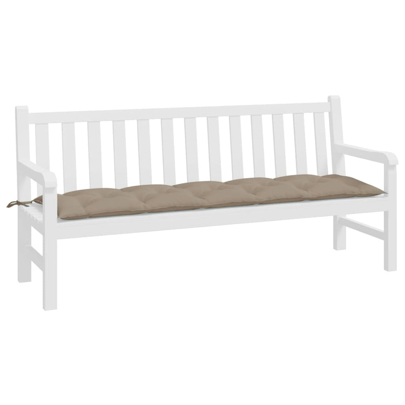 Load image into Gallery viewer, VidaXL Tuinbankkussen 180x50x7 cm oxford stof taupe