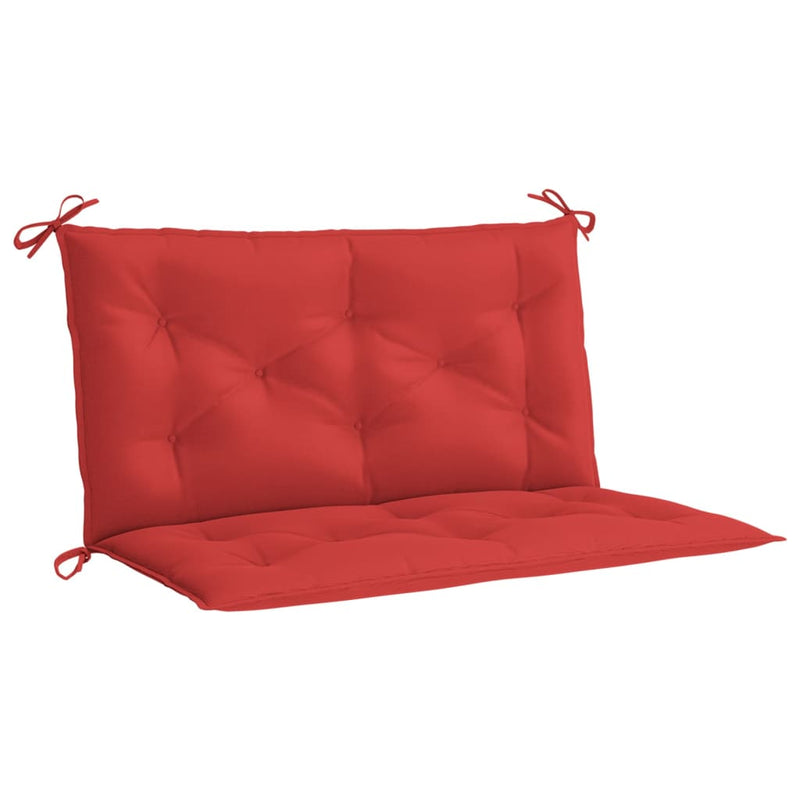 Load image into Gallery viewer, VidaXL Tuinbankkussen 100x(50+50)x7 cm oxford stof rood