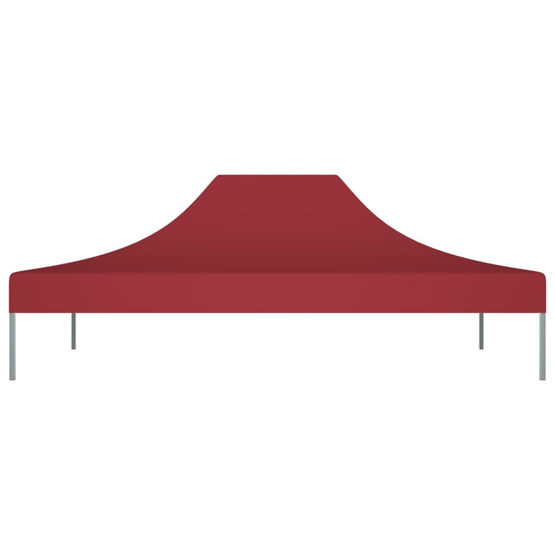 Load image into Gallery viewer, Vidaxl partytentdak 270 g m² 4,5x3 m bordeauxrood