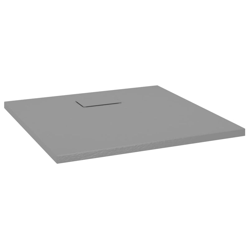 Afbeelding laden in galerijviewer, Vidaxl douchebak 90x90 cm smc grijs