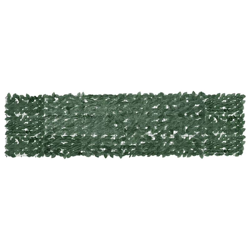 Load image into Gallery viewer, Vidaxl balkonscherm met donkergroene bladeren 300x75 cm