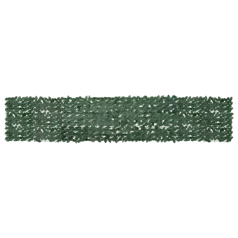 Load image into Gallery viewer, Vidaxl balkonscherm met donkergroene bladeren 400x75 cm