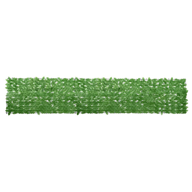 Load image into Gallery viewer, Vidaxl balkonscherm met groene bladeren 400x75 cm