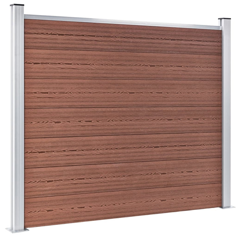 Afbeelding laden in galerijviewer, Vidaxl schuttingpaneel 180x146 cm hkc bruin