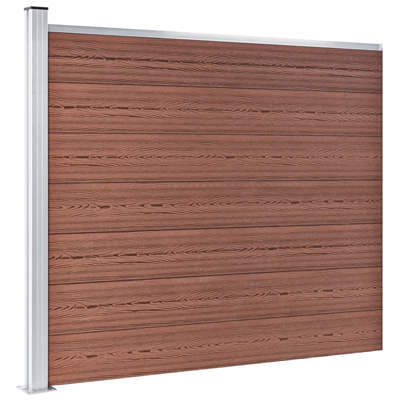 Load image into Gallery viewer, Vidaxl schuttingpaneel 175x146 cm hkc bruin