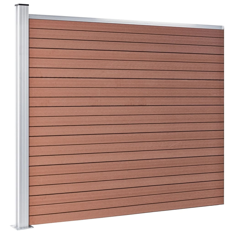 Load image into Gallery viewer, Vidaxl schuttingpaneel 175x146 cm hkc bruin