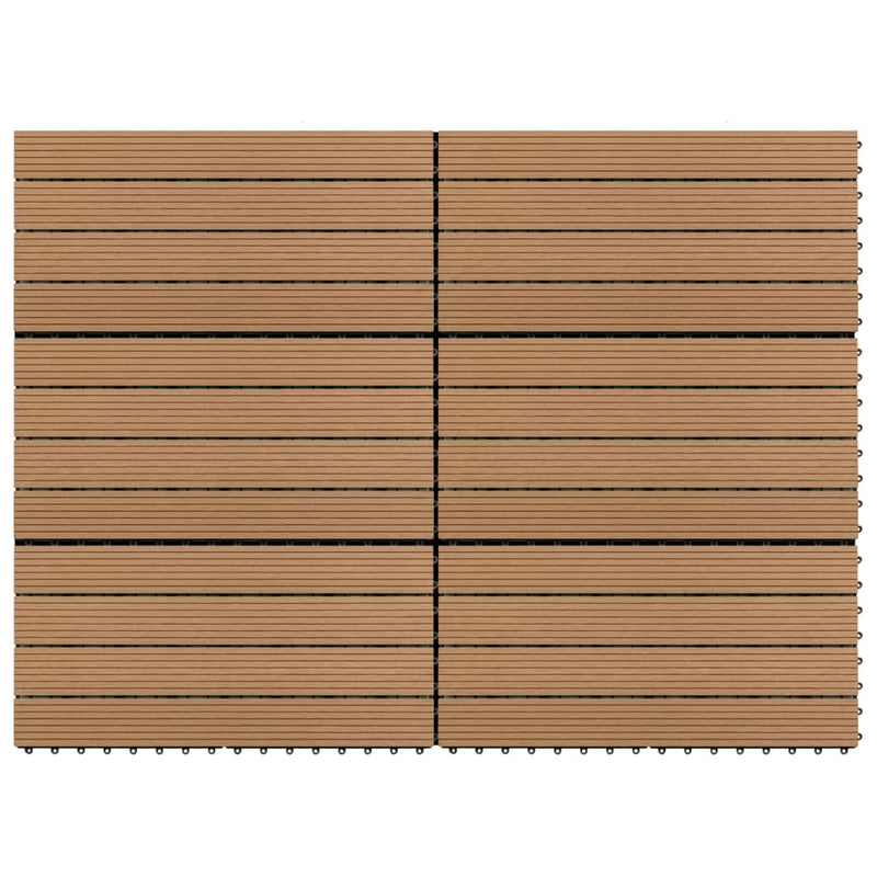 Load image into Gallery viewer, Vidaxl terrastegels 6 st 60x30 cm 1,08 m² hkc bruin