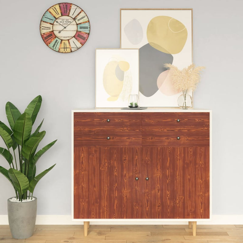 Load image into Gallery viewer, Vidaxl meubelfolie zelfklevend 500x90 cm pvc acaciakleurig