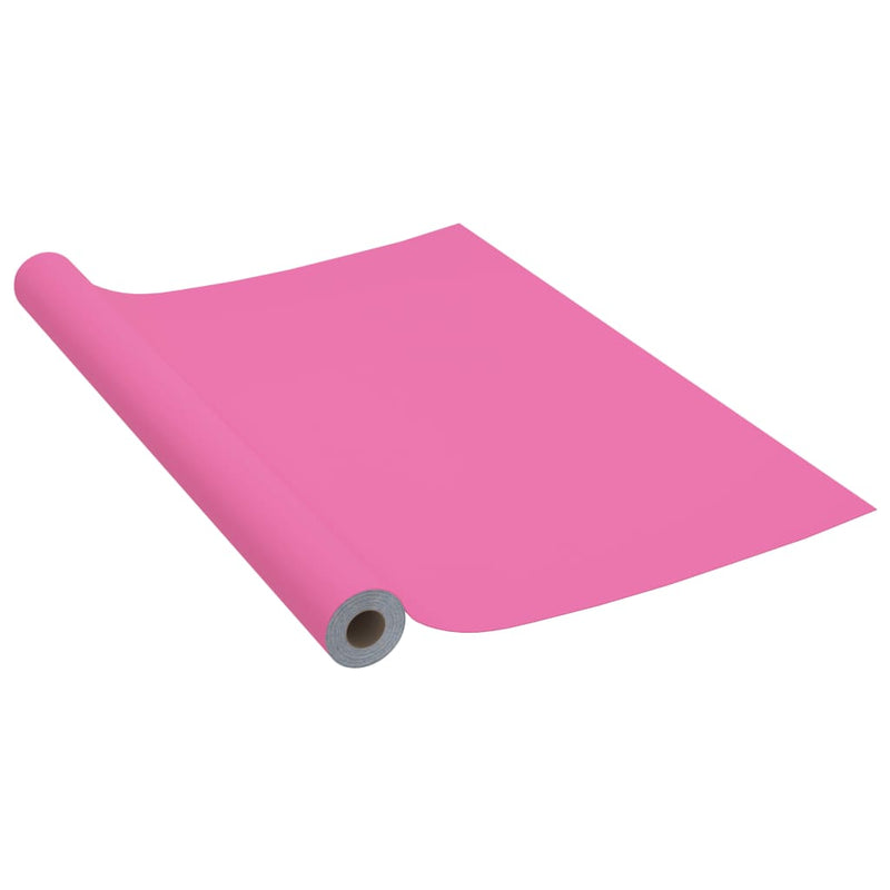 Afbeelding laden in galerijviewer, Vidaxl meubelfolie zelfklevend 500x90 cm pvc hoogglans roze