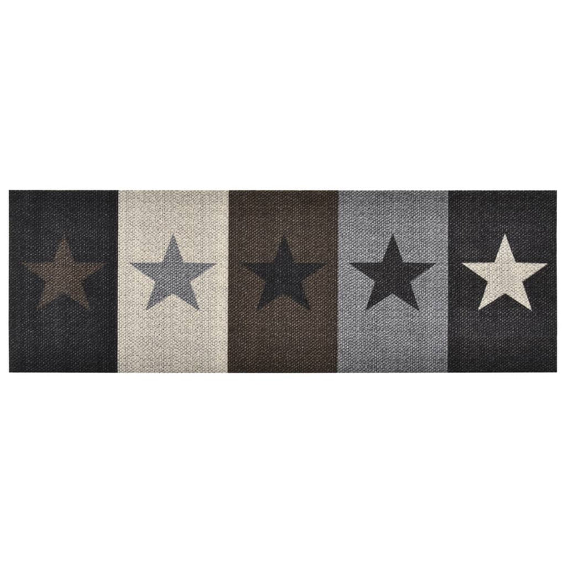 Load image into Gallery viewer, VidaXL Keukenmat wasbaar Star 45x150 cm