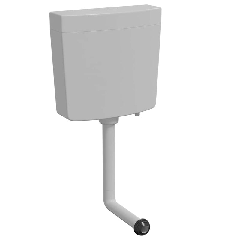 ギャラリービューアに画像をロードする, Vidaxl toiletstortbak met watertoevoer onderin 3 6 l grijs