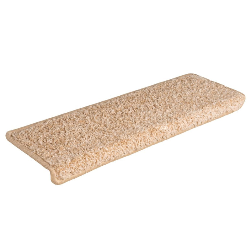 Load image into Gallery viewer, Vidaxl trapmatten 15 st 65x21x4 cm goud rechthoekige rand