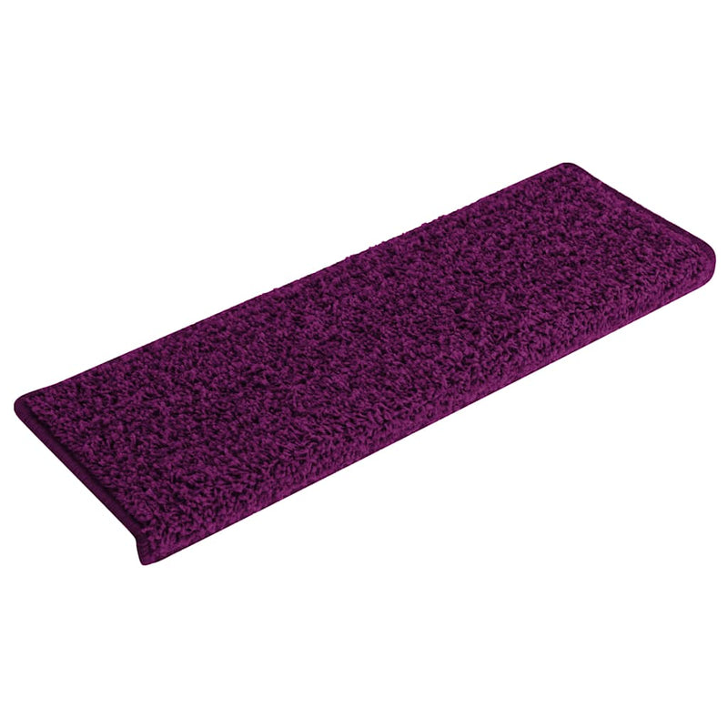Load image into Gallery viewer, Vidaxl trapmatten 15 st 65x21x4 cm roze rechthoekige rand