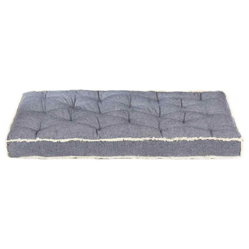 Load image into Gallery viewer, Vidaxl bankkussen pallet 120x80x10 cm blauw