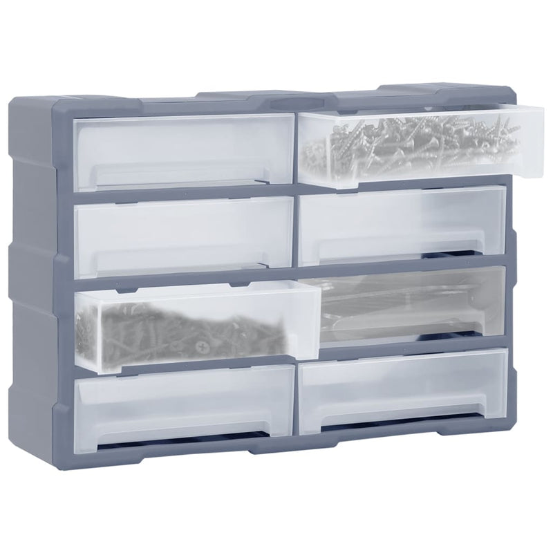 Load image into Gallery viewer, Vidaxl organiser met 8 grote lades 52x16x37 cm