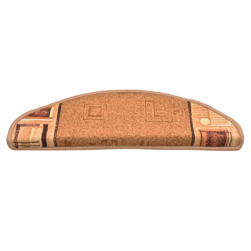 Load image into Gallery viewer, Vidaxl trapmatten zelfklevend 5 st 65x21x4 cm beige